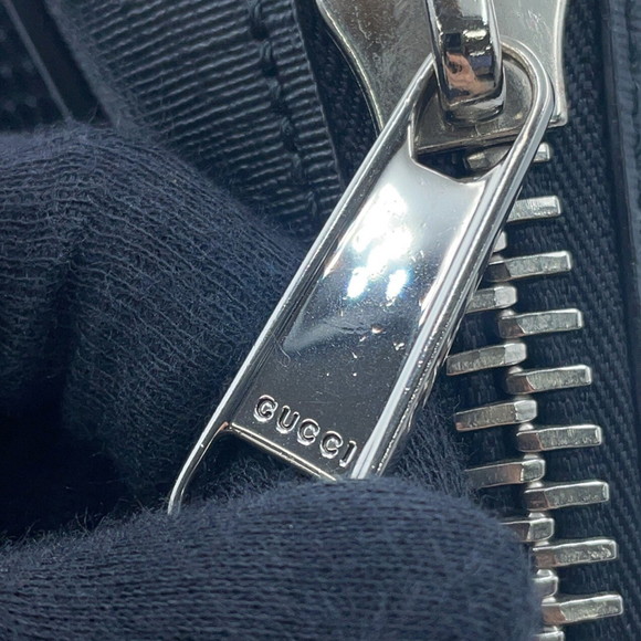 Gucci GG Supreme Sling Bag 478325 GUCCI Black Men's - Picture 9 of 14